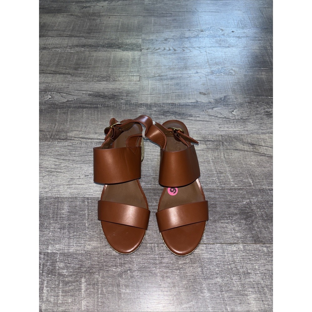 Aerosoles Camera Faux Leather Platform Sandals